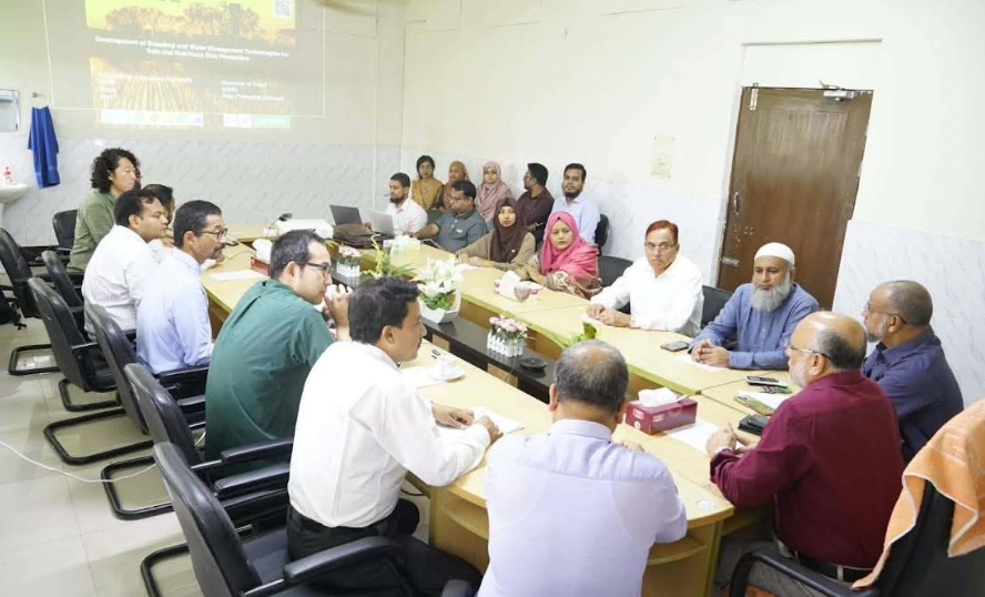 বাকৃবিতে জাইকার অর্থায়নে ‘উদ্ভিদ পুষ্টি গবেষণাগার’ উদ্বোধন